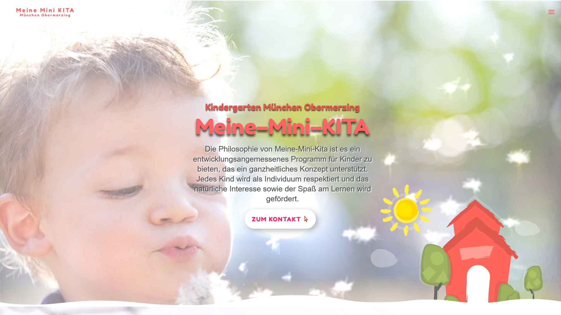 Referenzprojekt: Mini-Kita München — Website von Konrad Griesser